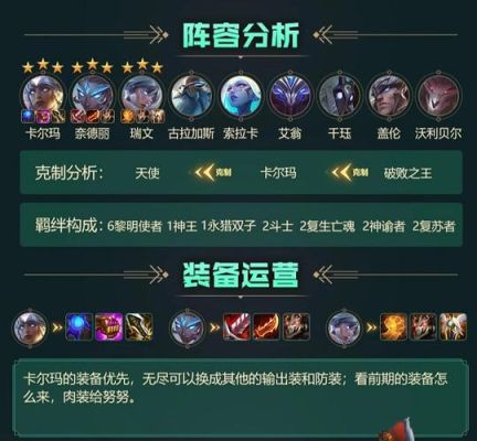 云顶之弈s5金属大师阵容？（武器打金属怎么出装s5）