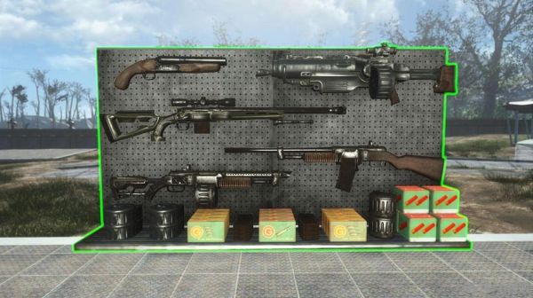 辐射4传奇武器排行？（辐射4武器展示架汉化）