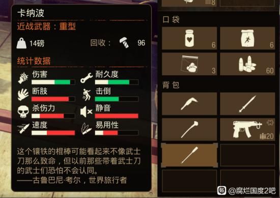 腐烂国度如何获得强力武器获得强力武器的？（腐烂国度武器介绍）