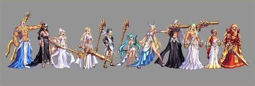 DNF魔法师，动漫人物时装补丁，跪求~~？（鬼剑士2017国庆武器补丁）