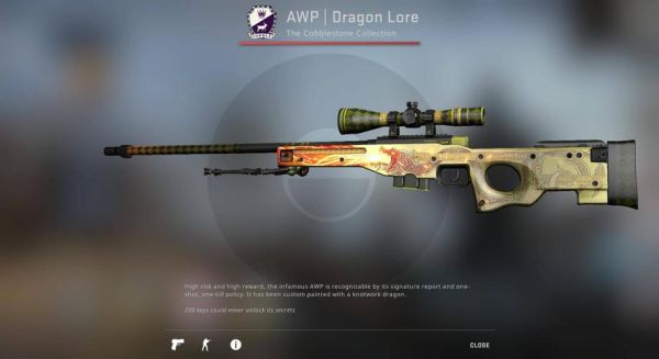 csgo四月份囤什么？（巨龙武器绝版）