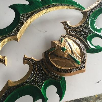 魔兽世界里有和蛋刀类似外形的武器吗？（那把武器外形跟蛋刀一样呢）