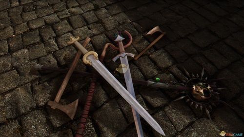 上古5被解除武装的武器哪去了？（上古卷轴5收武器动作）