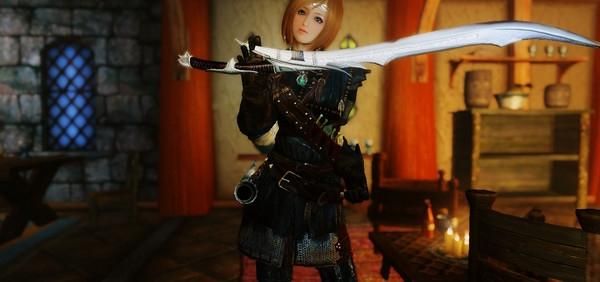 怎么查自己下的上古卷轴5衣服mod的代码，现在下载的衣服mod都不给代码？（上古卷轴武器服装mod）