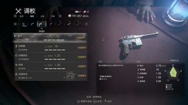 生化危机4重制版前期武器选择？（生化危机4需要买什么武器）