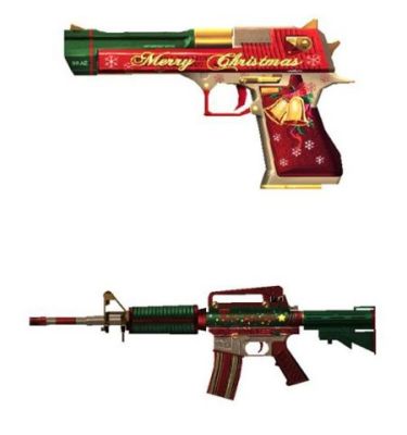 pubg圣诞ak怎么出售？（圣诞节武器）