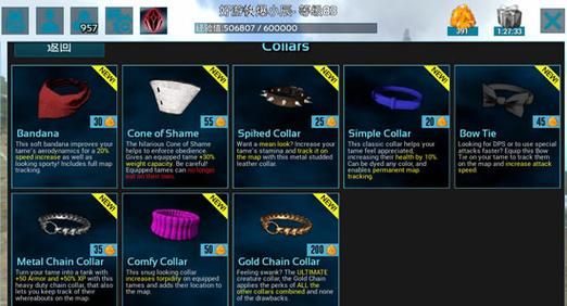 星界边境怎样给宠物带项圈，攻略？（星界边境武器收集）