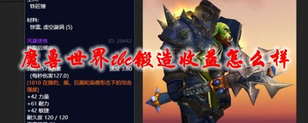 tbc骑士锻造学武器还是护甲？（暴雪武器锻造）
