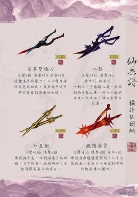仙剑6最终武器？（仙剑6越今朝武器）