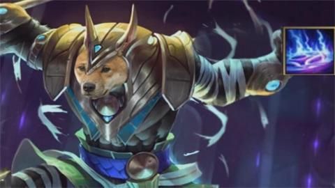 武器的E能挡狗头的Q么？（1000Q狗头打武器）
