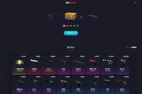 csgo武器掉落规则？（csgo珍稀武器）