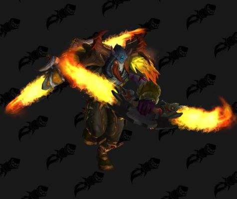 魔兽世界7.0恶魔猎手幻化附魔什么武器？（dh的武器能幻化什么）