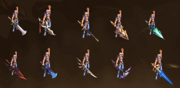DNF四个大叔职业分别是什么?分别用什么武器？（dnf大叔 武器外观）