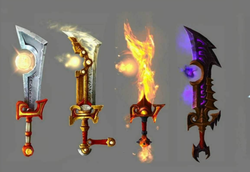 魔兽世界，ZS的武器选择？（zs有那些好看的武器）