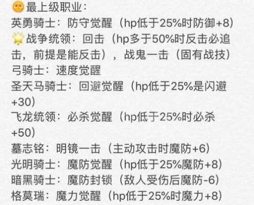 风花雪月职业精通技能效果一览？（冰洁改版冰武器精通咋算）
