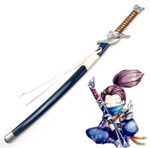 LOL亚索武器？（剑豪 拿什么武器）
