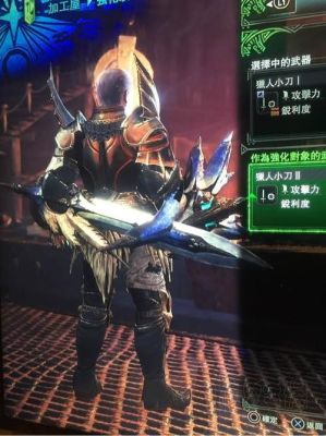 怪物猎人4片手剑武器套装推荐？（怪物猎人毒怪鸟武器）