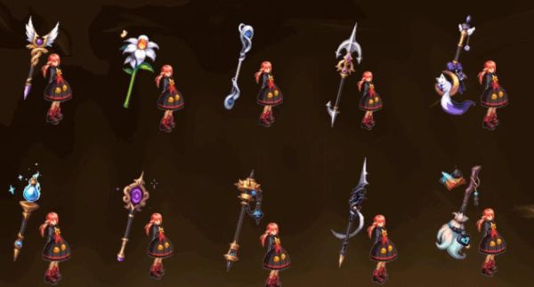 TBC法师毕业装备？（dnf法师武器装扮模型）