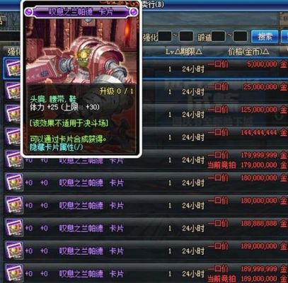 dnf值钱的卡片哪里爆2020？（dnf火属性武器卡片）