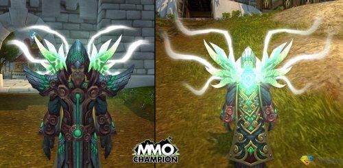 魔兽世界战袍怎么隐藏？（wow披风挡住武器）