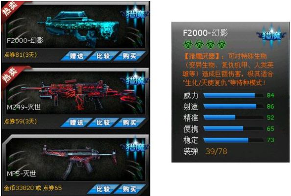 火线精英挑战武器排行？（猎魔宝箱武器大全）