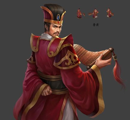 陈仓之战鲁肃自带s盾吗？（鲁肃使用什么武器）