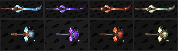 9.0火法主堆什么属性？（魔兽世界火法法师塔武器外观）