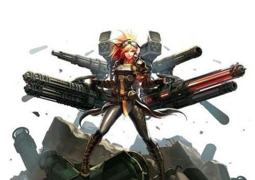 地下城女大枪走什么流派？（女大枪坦克兵武器）