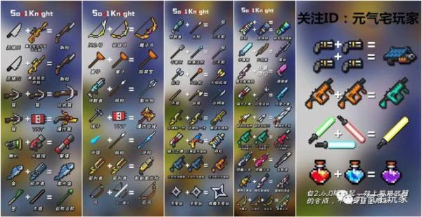 元气骑士圣骑士武器升级过程？（圣骑士武器怎么升级）