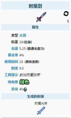 泰拉瑞亚剑附魔什么最好？（泰拉瑞亚武器最好的附魔）