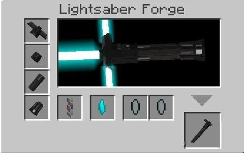 我的世界高级光剑mod怎么做双面光剑？（天际5光剑武器mod）