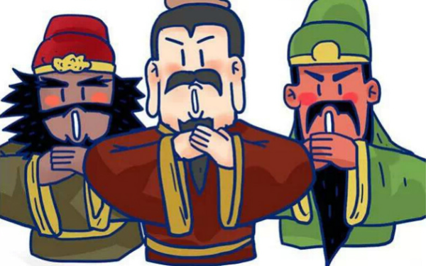 《三国演义》中桃园三结义的三兄弟分别是双股剑的谁,使丈八蛇矛枪的？（天下3武器外形）