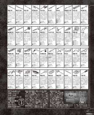 《真三国无双7:帝国》武将武器掉落方法攻略？（真三7帝国什么武器厉害）