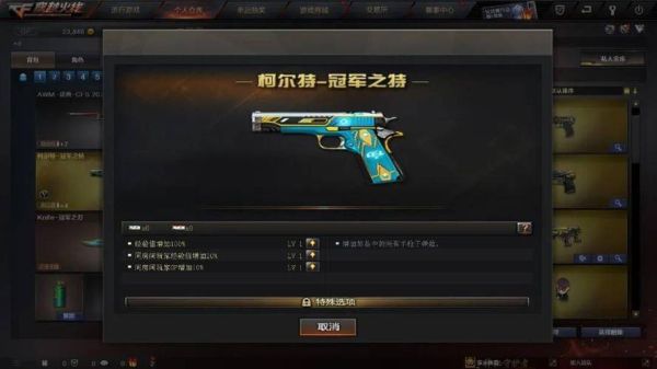 为什么cf掌火不显示已有的武器？（你搜集了哪些武器资料）