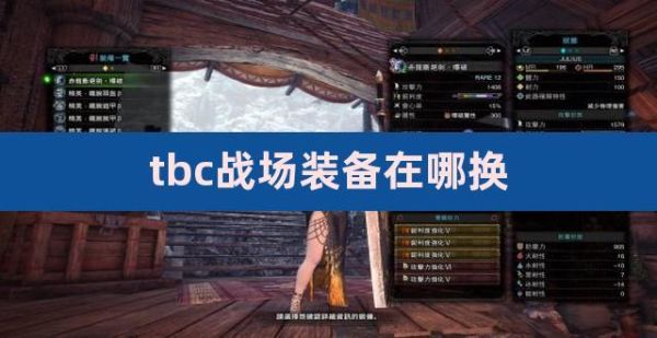 tbc竞技场装备哪里看？（职业大厅买武器）