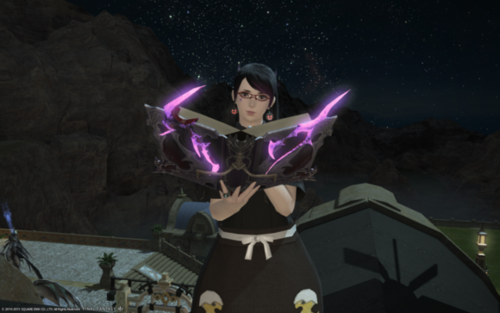 ff14黑魔法师和赤魔法师哪个好？（最终幻想14赤魔法师发光武器）