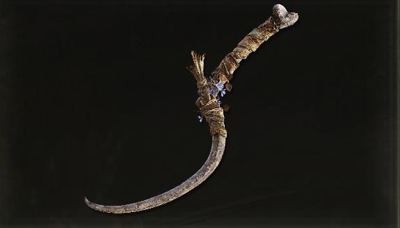 冰雪镰刀怎么获得？（上古卷轴5冰镰刀武器）