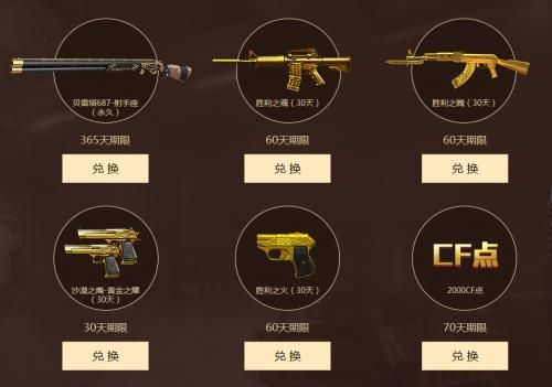 cf端游星座武器有什么？（穿越火线星座武器哪里买）