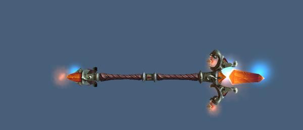 魔兽争霸3冰封王座各英雄的武器？（地下城与勇士血法师武器）