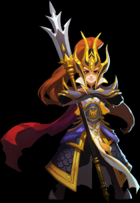 4399神将世界徐晃是什么英雄？（斗战神神将55电武器）
