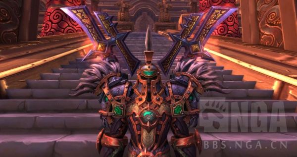 魔兽世界战士板甲头盔武器幻化？（战士武器幻化）